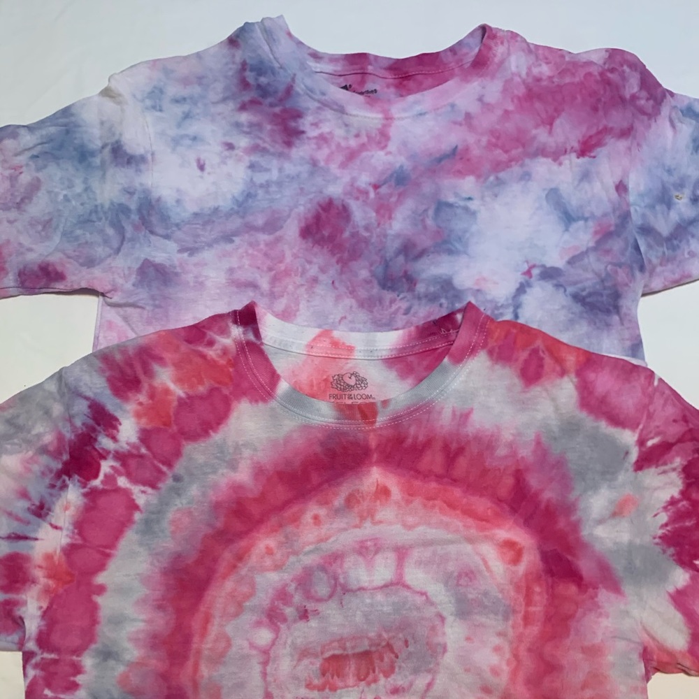 Men’s Small Pink and Purple Shirts